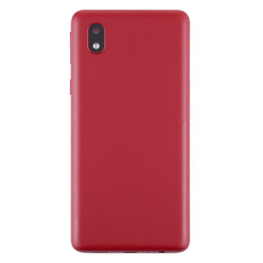For Samsung Galaxy A01 Core SM-A013 Battery Back Cover (Red) - Back Cover by buy2fix | Online Shopping UK | buy2fix
