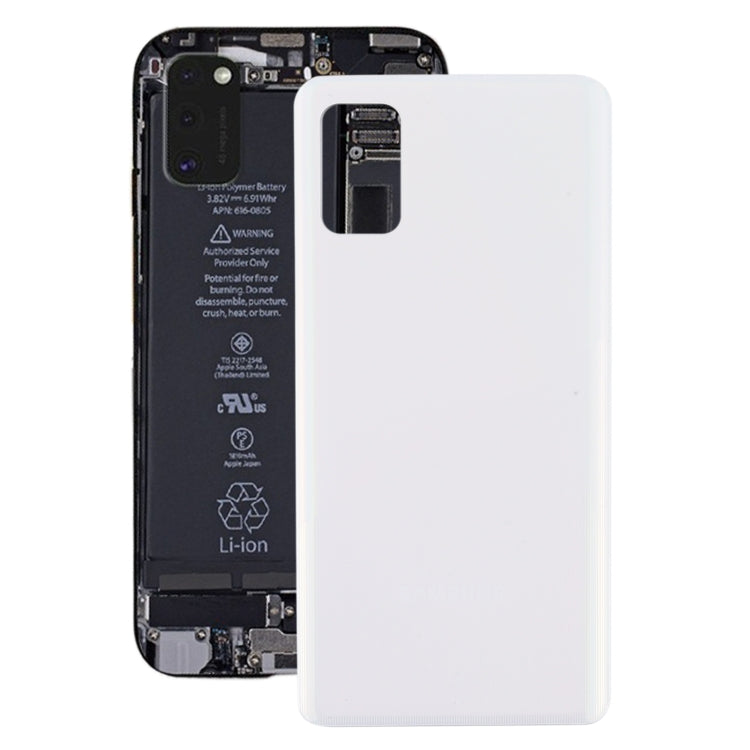 For Samsung Galaxy A41 Battery Back Cover (White) - Back Cover by buy2fix | Online Shopping UK | buy2fix