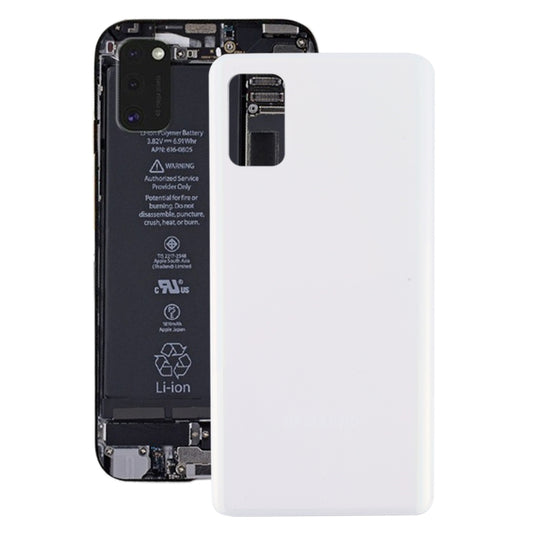 For Samsung Galaxy A41 Battery Back Cover (White) - Back Cover by buy2fix | Online Shopping UK | buy2fix