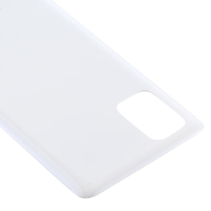 For Samsung Galaxy M51 Battery Back Cover (White) - Back Cover by buy2fix | Online Shopping UK | buy2fix