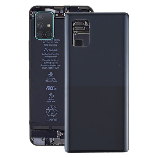 For Samsung Galaxy A51 5G SM-A516 Battery Back Cover (Black) - Back Cover by buy2fix | Online Shopping UK | buy2fix