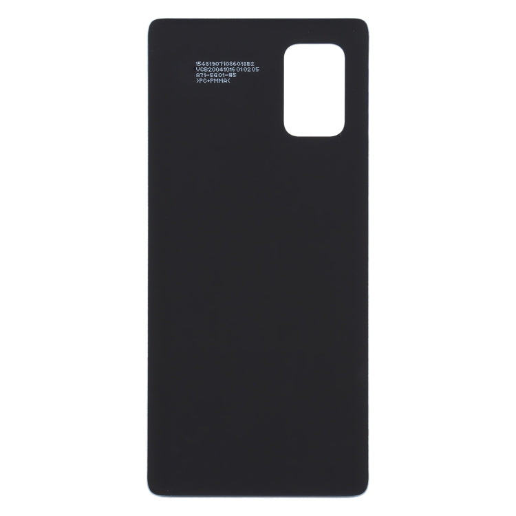 For Samsung Galaxy A71 5G SM-A716 Battery Back Cover (Black) - Back Cover by buy2fix | Online Shopping UK | buy2fix