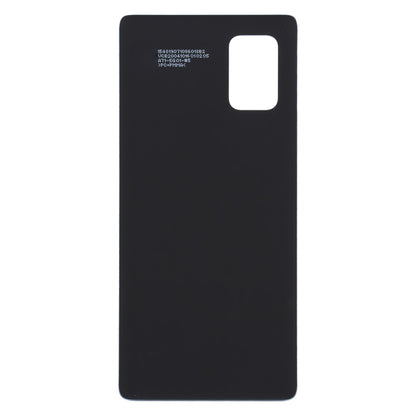 For Samsung Galaxy A71 5G SM-A716 Battery Back Cover (Black) - Back Cover by buy2fix | Online Shopping UK | buy2fix