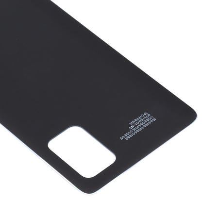 For Samsung Galaxy A71 5G SM-A716 Battery Back Cover (Black) - Back Cover by buy2fix | Online Shopping UK | buy2fix