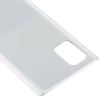 For Samsung Galaxy A71 5G SM-A716 Battery Back Cover (White) - Back Cover by buy2fix | Online Shopping UK | buy2fix