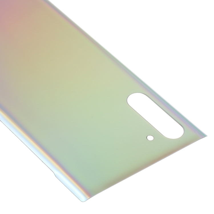 For Samsung Galaxy Note10 Battery Back Cover (Silver) - Back Cover by buy2fix | Online Shopping UK | buy2fix