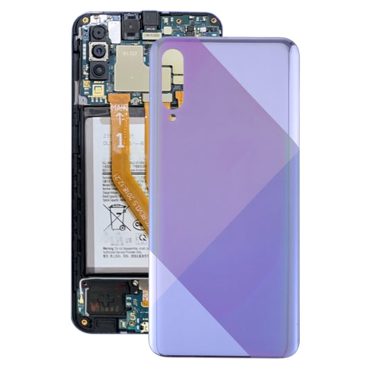 For Samsung Galaxy A50s Battery Back Cover (Purple) - Back Cover by buy2fix | Online Shopping UK | buy2fix