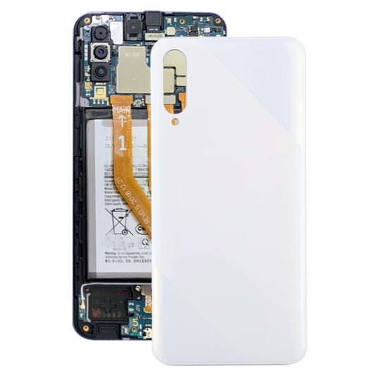 For Samsung Galaxy A50s Battery Back Cover (White) - Back Cover by buy2fix | Online Shopping UK | buy2fix