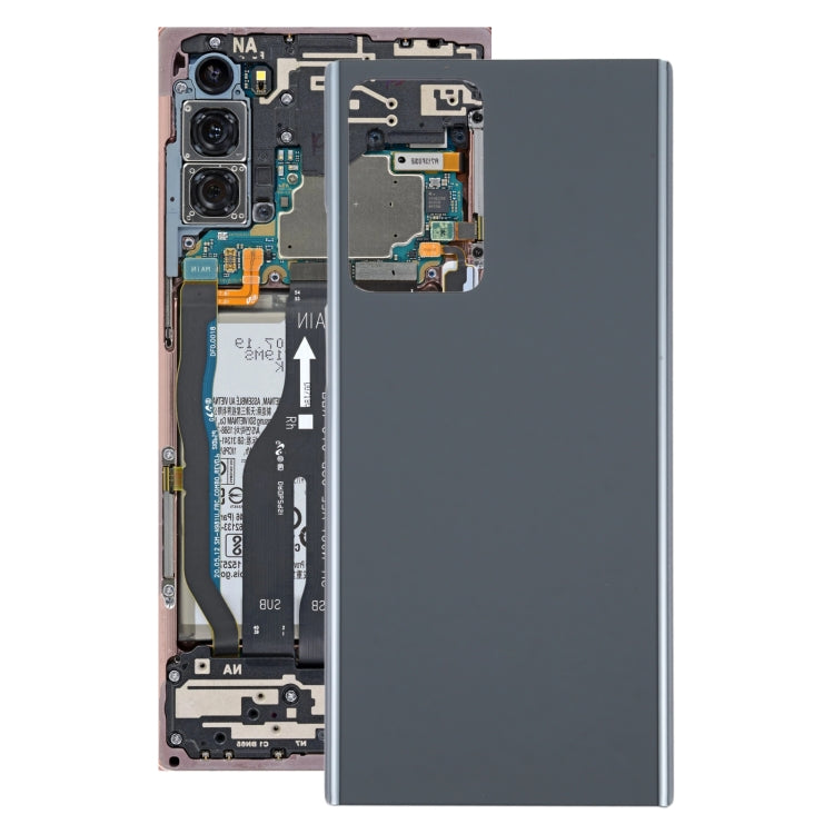 For Samsung Galaxy Note20 Ultra Battery Back Cover (Black) - Back Cover by buy2fix | Online Shopping UK | buy2fix