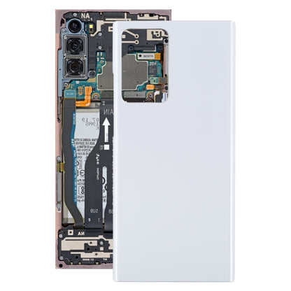 For Samsung Galaxy Note20 Ultra Battery Back Cover (White) - Back Cover by buy2fix | Online Shopping UK | buy2fix
