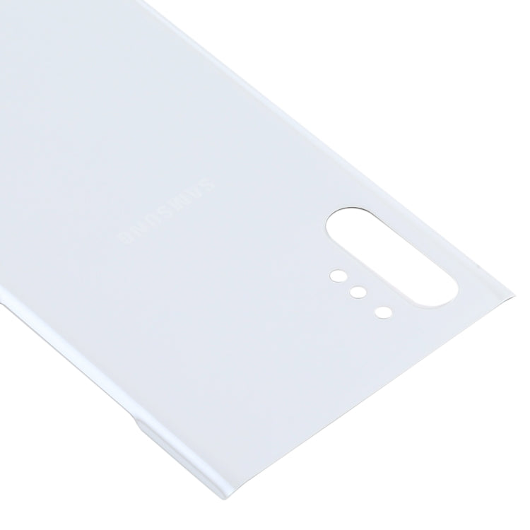 For Samsung Galaxy Note10+ Battery Back Cover (White) - Back Cover by buy2fix | Online Shopping UK | buy2fix