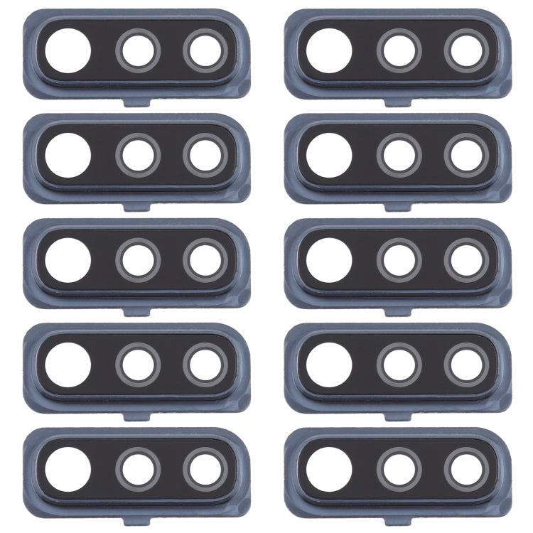 For Samsung Galaxy A50 10pcs Camera Lens Cover (Black) - Camera Series by buy2fix | Online Shopping UK | buy2fix