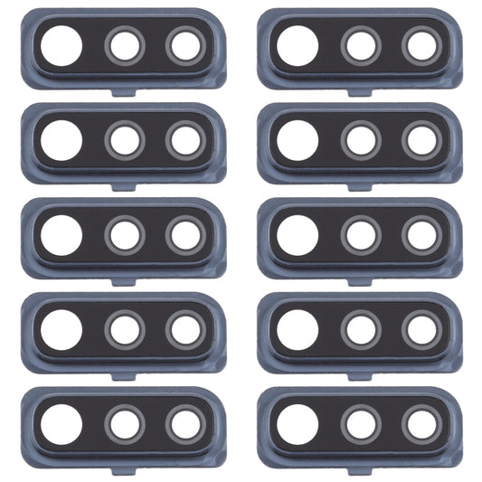 For Samsung Galaxy A50 10pcs Camera Lens Cover (Black) - Camera Series by buy2fix | Online Shopping UK | buy2fix