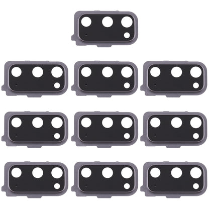 For Samsung Galaxy S20 10pcs Camera Lens Cover (Black) - Camera Series by buy2fix | Online Shopping UK | buy2fix