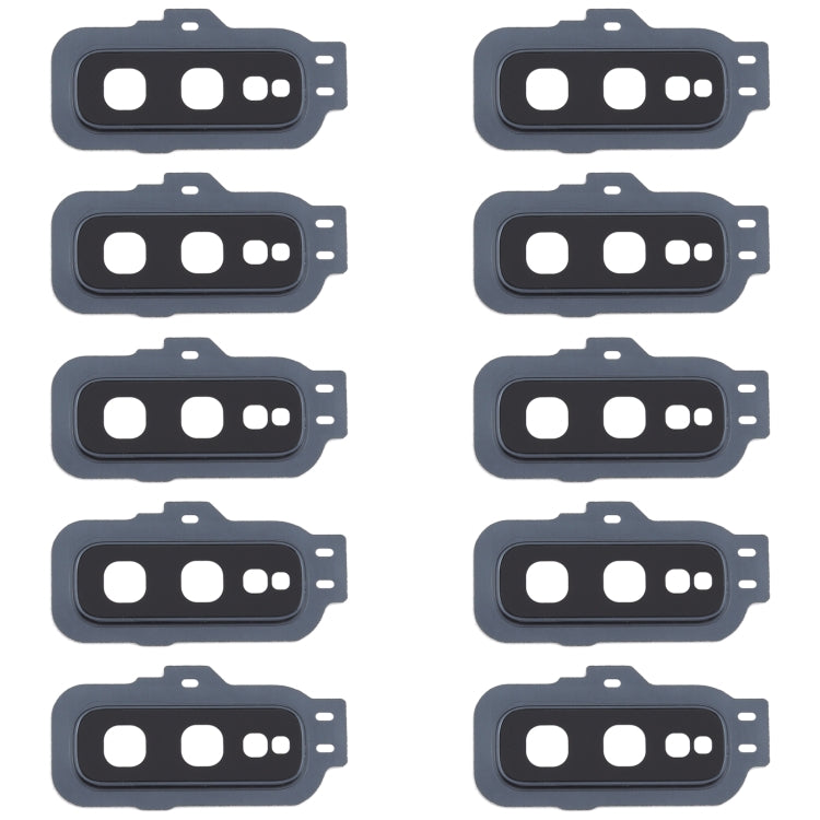 For Samsung Galaxy S10e 10pcs Camera Lens Cover (Black) - Camera Series by buy2fix | Online Shopping UK | buy2fix