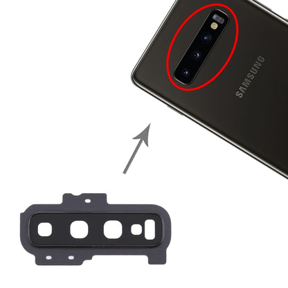 For Samsung Galaxy S10+ 10pcs Camera Lens Cover (Black) - Camera Series by buy2fix | Online Shopping UK | buy2fix