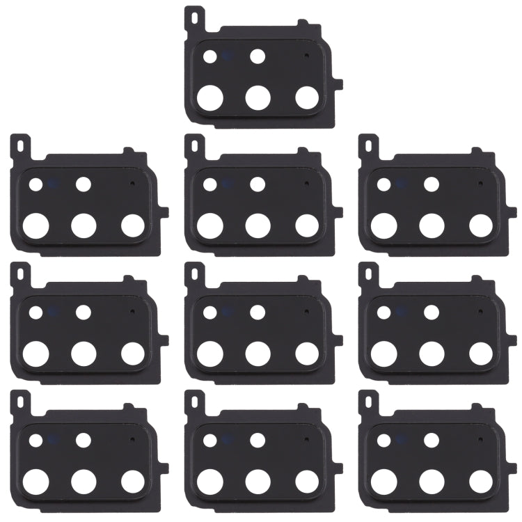 For Samsung Galaxy S20+ 10pcs Camera Lens Cover (Black) - Camera Series by buy2fix | Online Shopping UK | buy2fix