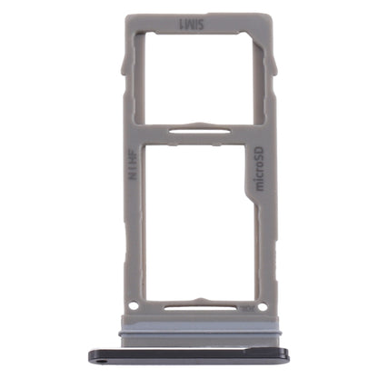 For Samsung Galaxy Note20 Ultra SIM Card Tray + Micro SD Card Tray (Black) - Card Tray by buy2fix | Online Shopping UK | buy2fix