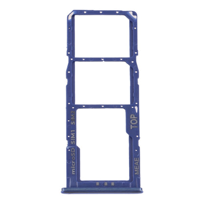 For Samsung Galaxy M51 SM-M515 SIM Card Tray + SIM Card Tray + Micro SD Card Tray (Blue) - Card Tray by buy2fix | Online Shopping UK | buy2fix