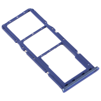 For Samsung Galaxy M51 SM-M515 SIM Card Tray + SIM Card Tray + Micro SD Card Tray (Blue) - Card Tray by buy2fix | Online Shopping UK | buy2fix