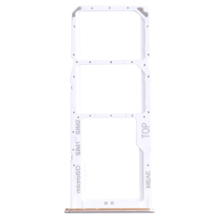 For Samsung Galaxy M51 SM-M515 SIM Card Tray + SIM Card Tray + Micro SD Card Tray (Silver) - Card Tray by buy2fix | Online Shopping UK | buy2fix