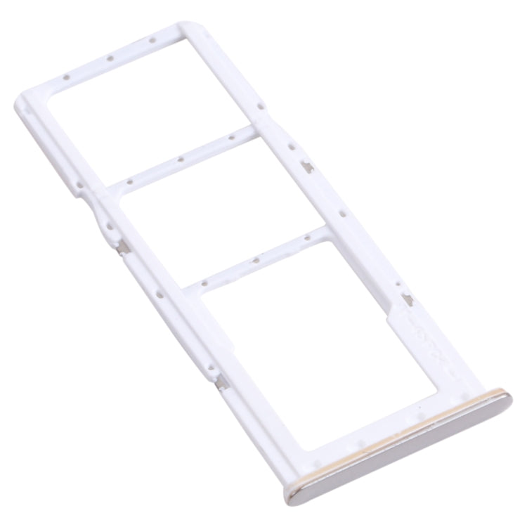 For Samsung Galaxy M51 SM-M515 SIM Card Tray + SIM Card Tray + Micro SD Card Tray (Silver) - Card Tray by buy2fix | Online Shopping UK | buy2fix