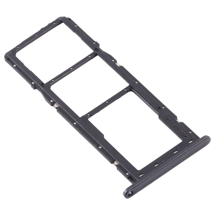 For Samsung Galaxy A11 SM-A115 SIM Card Tray + SIM Card Tray + Micro SD Card Tray (Black) - Card Tray by buy2fix | Online Shopping UK | buy2fix