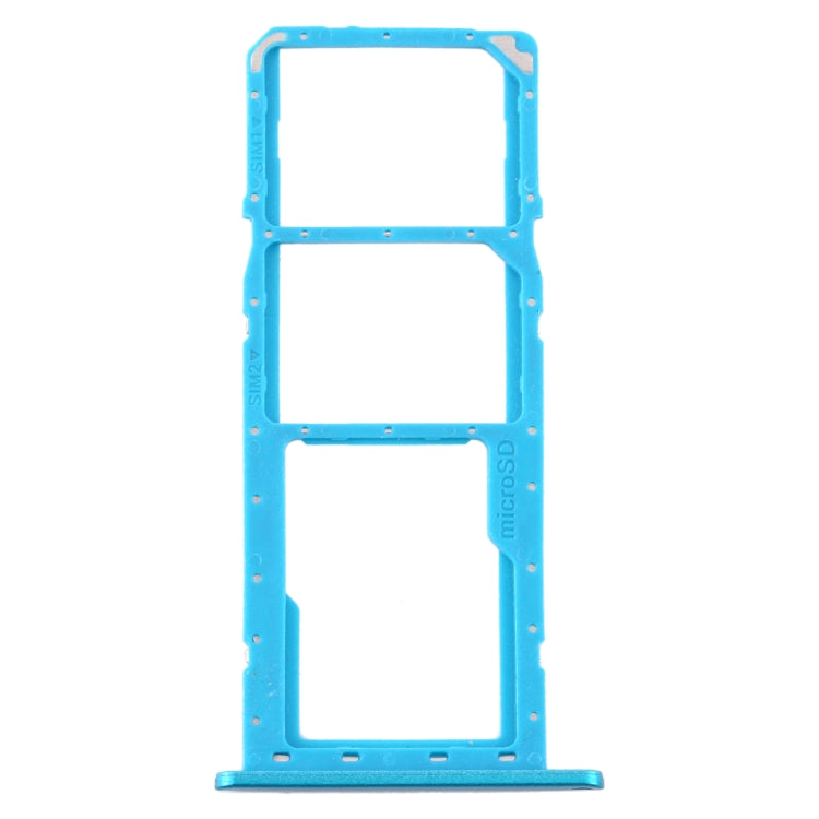 For Samsung Galaxy A11 SM-A115 SIM Card Tray + SIM Card Tray + Micro SD Card Tray (Green) - Card Tray by buy2fix | Online Shopping UK | buy2fix