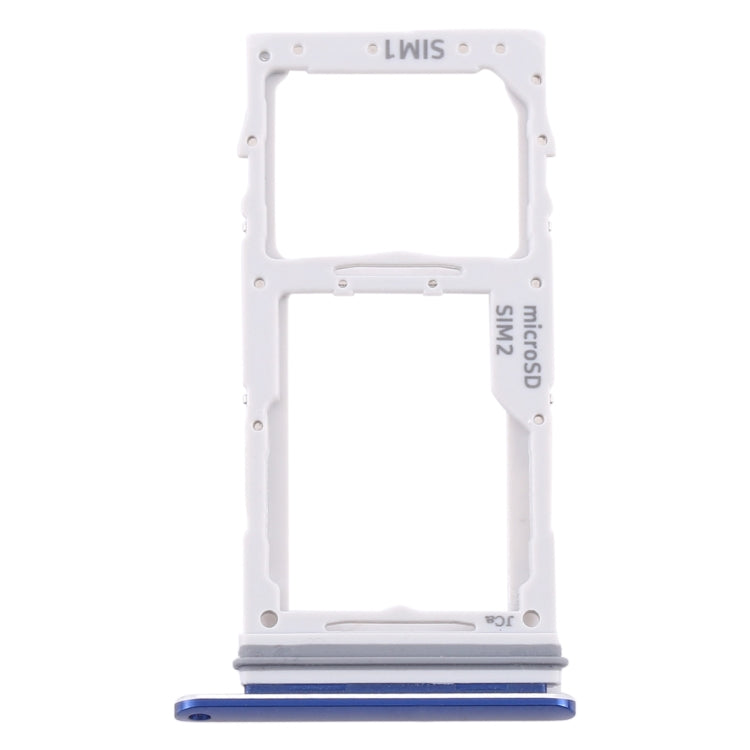 For Samsung Galaxy S10 Lite SM-G770 SIM Card Tray + SIM Card Tray / Micro SD Card Tray (Blue) - Card Tray by buy2fix | Online Shopping UK | buy2fix