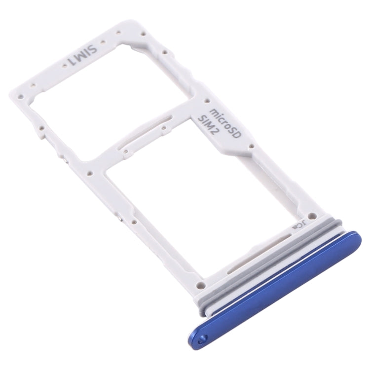 For Samsung Galaxy S10 Lite SM-G770 SIM Card Tray + SIM Card Tray / Micro SD Card Tray (Blue) - Card Tray by buy2fix | Online Shopping UK | buy2fix