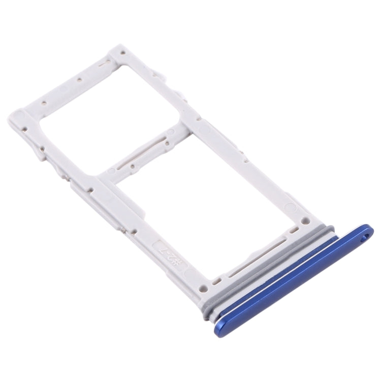 For Samsung Galaxy S10 Lite SM-G770 SIM Card Tray + SIM Card Tray / Micro SD Card Tray (Blue) - Card Tray by buy2fix | Online Shopping UK | buy2fix