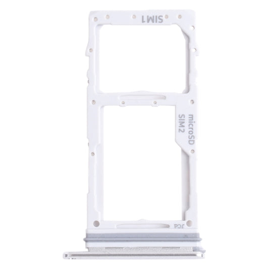 For Samsung Galaxy S10 Lite SM-G770 SIM Card Tray + SIM Card Tray / Micro SD Card Tray (Silver) - Card Tray by buy2fix | Online Shopping UK | buy2fix