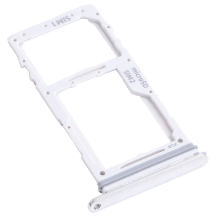 For Samsung Galaxy S10 Lite SM-G770 SIM Card Tray + SIM Card Tray / Micro SD Card Tray (Silver) - Card Tray by buy2fix | Online Shopping UK | buy2fix