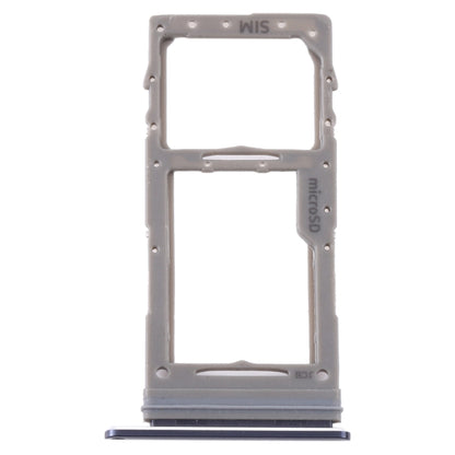 For Samsung Galaxy Note 10 Lite SM-N770 SIM Card Tray + Micro SD Card Tray (Black) - Card Tray by buy2fix | Online Shopping UK | buy2fix