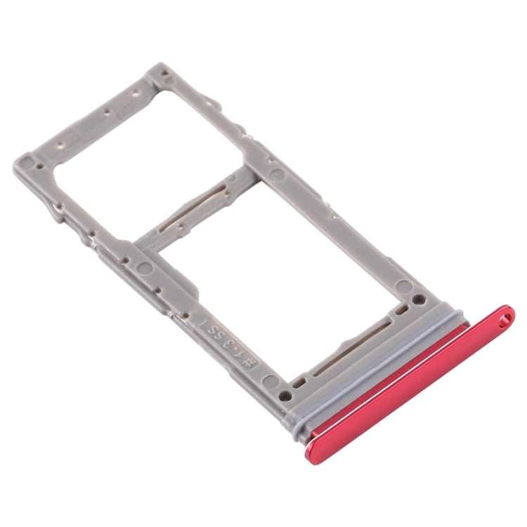 For Samsung Galaxy Note 10 Lite SM-N770 SIM Card Tray + Micro SD Card Tray (Red) - Card Tray by buy2fix | Online Shopping UK | buy2fix