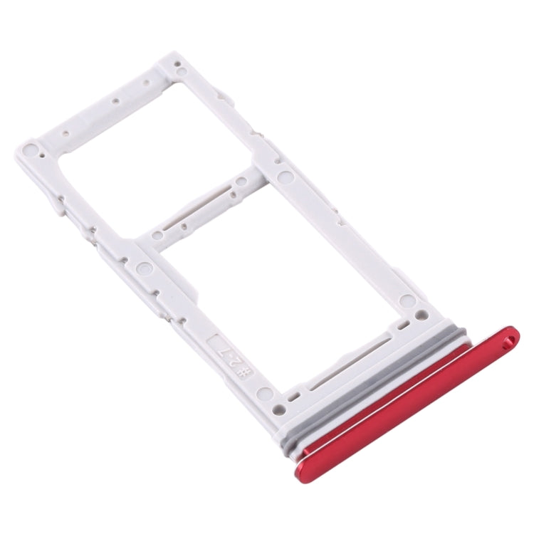 For Samsung Galaxy Note 10 Lite SM-N770 SIM Card Tray + SIM Card Tray / Micro SD Card Tray (Red) - Card Tray by buy2fix | Online Shopping UK | buy2fix