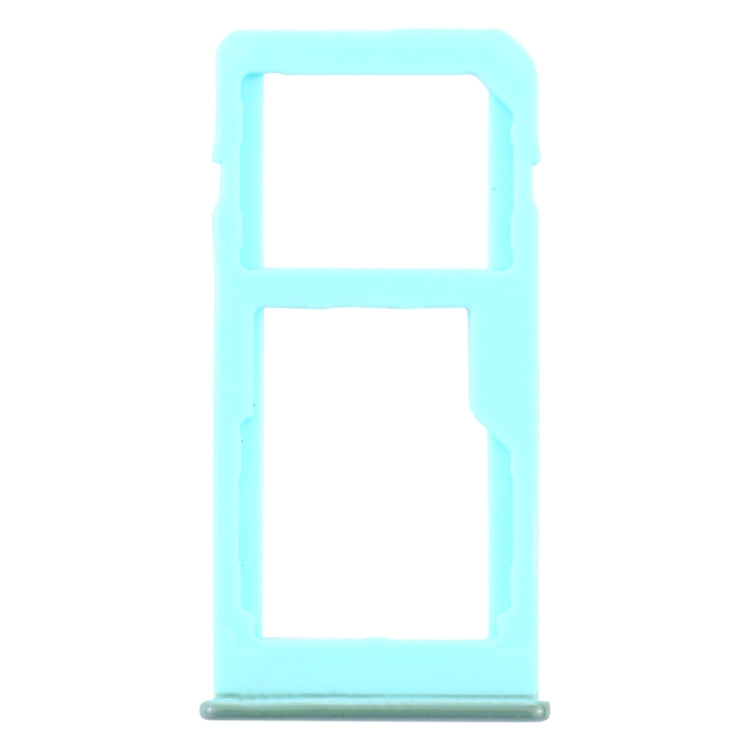 For Samsung Galaxy M40 SM-M405 SIM Card Tray + SIM Card Tray / Micro SD Card Tray (Baby Blue) - Card Tray by buy2fix | Online Shopping UK | buy2fix