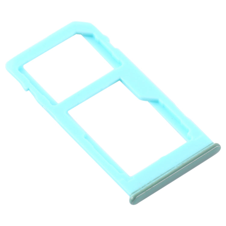 For Samsung Galaxy M40 SM-M405 SIM Card Tray + SIM Card Tray / Micro SD Card Tray (Baby Blue) - Card Tray by buy2fix | Online Shopping UK | buy2fix
