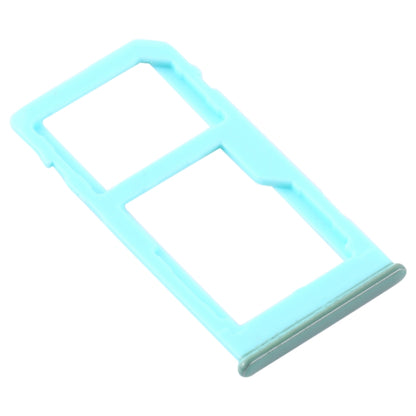 For Samsung Galaxy M40 SM-M405 SIM Card Tray + SIM Card Tray / Micro SD Card Tray (Baby Blue) - Card Tray by buy2fix | Online Shopping UK | buy2fix