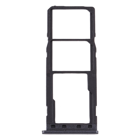 For Samsung Galaxy M10 SM-M105 SIM Card Tray + SIM Card Tray + Micro SD Card Tray (Black) - Card Tray by buy2fix | Online Shopping UK | buy2fix