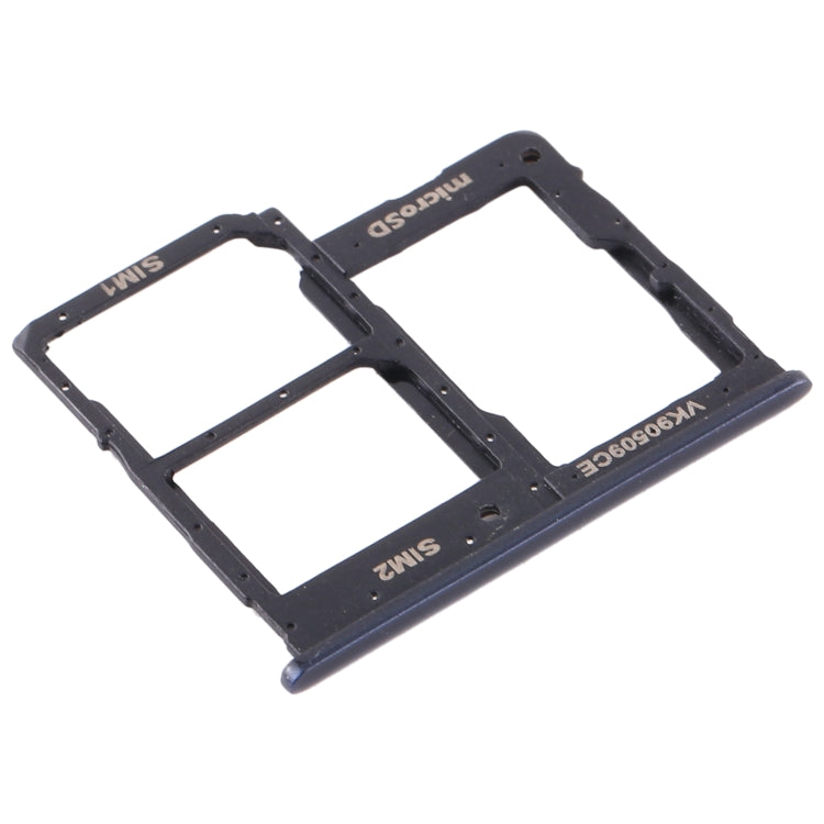 For Samsung Galaxy A2 Core SM-A260 SIM Card Tray + SIM Card Tray + Micro SD Card Tray (Black) - Card Tray by buy2fix | Online Shopping UK | buy2fix
