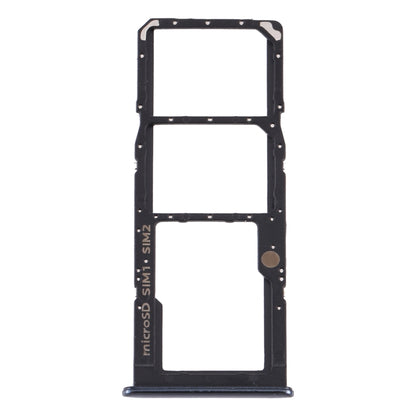 For Samsung Galaxy A50s SM-A507 SIM Card Tray + SIM Card Tray + Micro SD Card Tray (Black) - Card Tray by buy2fix | Online Shopping UK | buy2fix