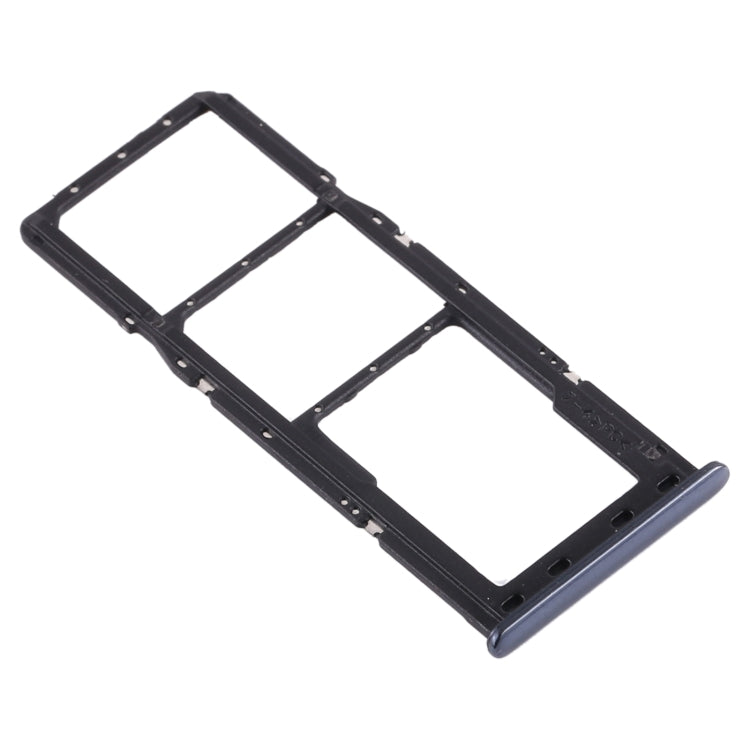 For Samsung Galaxy A50s SM-A507 SIM Card Tray + SIM Card Tray + Micro SD Card Tray (Black) - Card Tray by buy2fix | Online Shopping UK | buy2fix