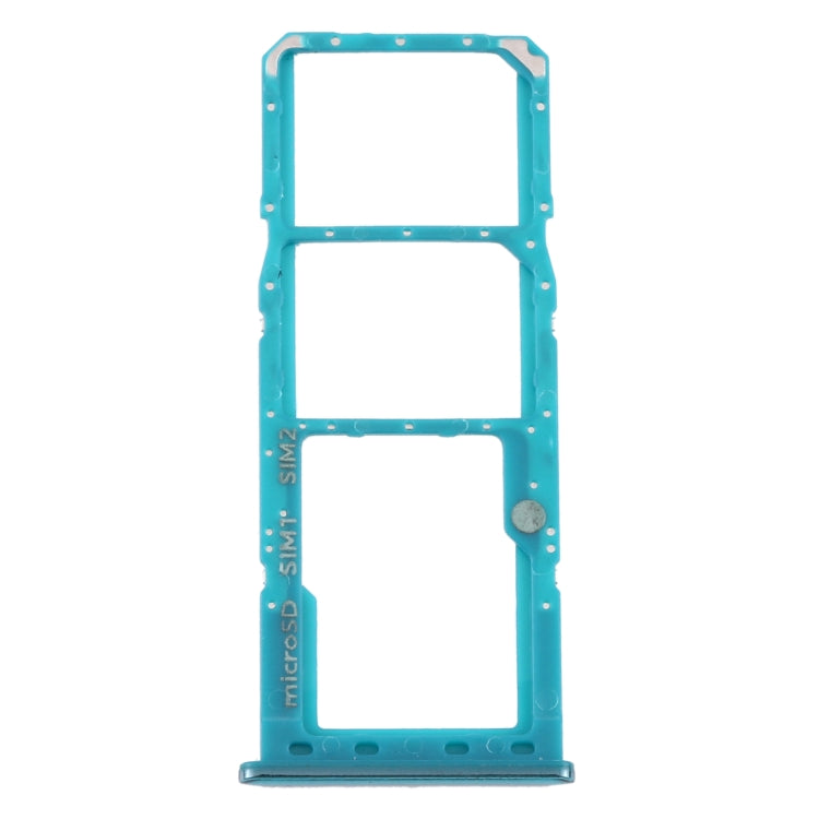 For Samsung Galaxy A50s SM-A507 SIM Card Tray + SIM Card Tray + Micro SD Card Tray (Green) - Card Tray by buy2fix | Online Shopping UK | buy2fix