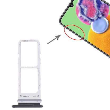 For Samsung Galaxy A90 5G SM-A908 SIM Card Tray + SIM Card Tray (Black) - Card Tray by buy2fix | Online Shopping UK | buy2fix