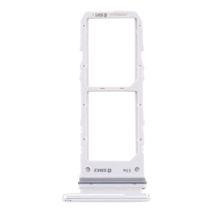 For Samsung Galaxy A90 5G SM-A908 SIM Card Tray + SIM Card Tray (Silver) - Card Tray by buy2fix | Online Shopping UK | buy2fix