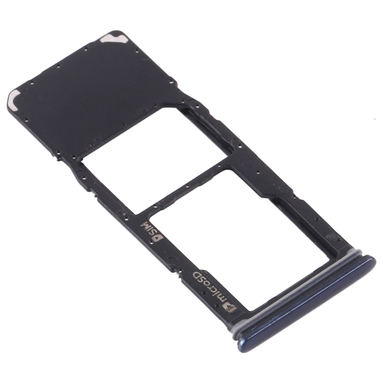 For Samsung Galaxy A9 (2018) SM-A920 SIM Card Tray + Micro SD Card Tray (Black) - Card Tray by buy2fix | Online Shopping UK | buy2fix