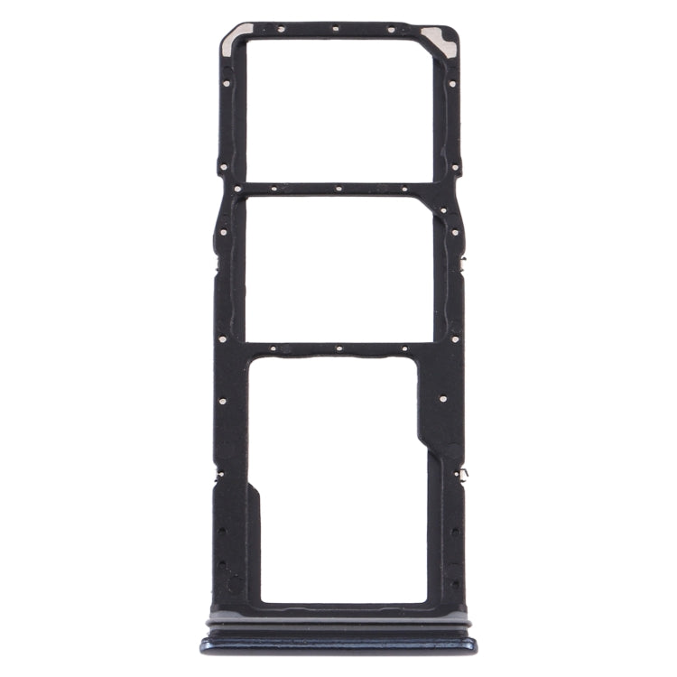 For Samsung Galaxy A9 (2018) SM-A920 SIM Card Tray + SIM Card Tray + Micro SD Card Tray (Black) - Card Tray by buy2fix | Online Shopping UK | buy2fix