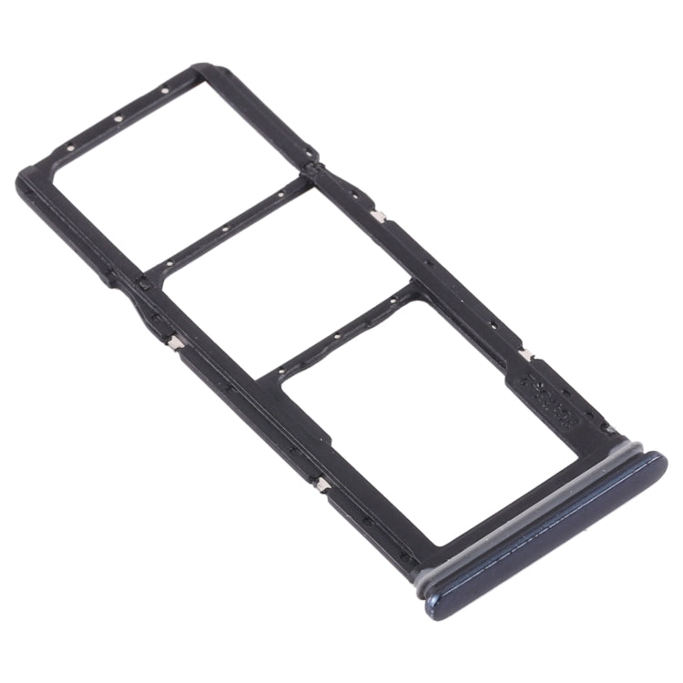 For Samsung Galaxy A9 (2018) SM-A920 SIM Card Tray + SIM Card Tray + Micro SD Card Tray (Black) - Card Tray by buy2fix | Online Shopping UK | buy2fix