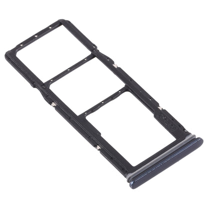 For Samsung Galaxy A9 (2018) SM-A920 SIM Card Tray + SIM Card Tray + Micro SD Card Tray (Black) - Card Tray by buy2fix | Online Shopping UK | buy2fix